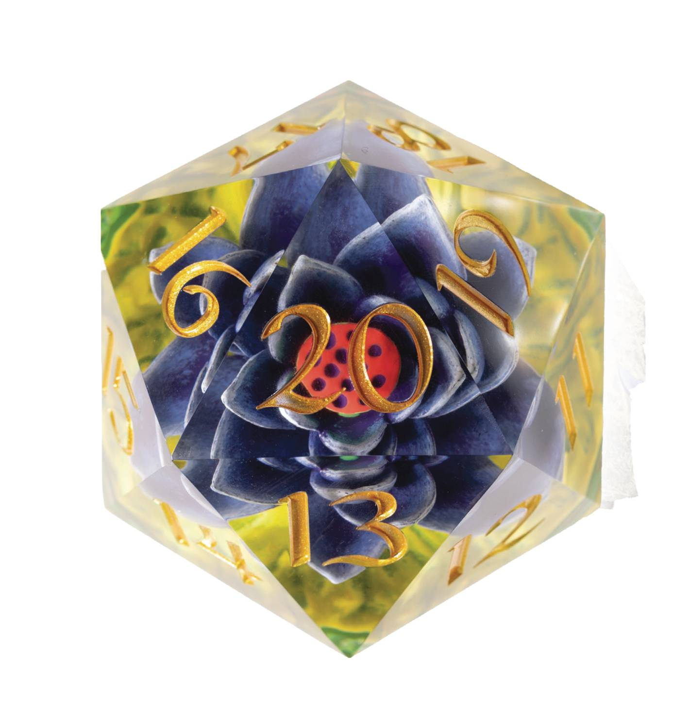 Magic The Gathering MTG Black Lotus 54mm Oversized Spindown D20 Die (Sirius Dice)
